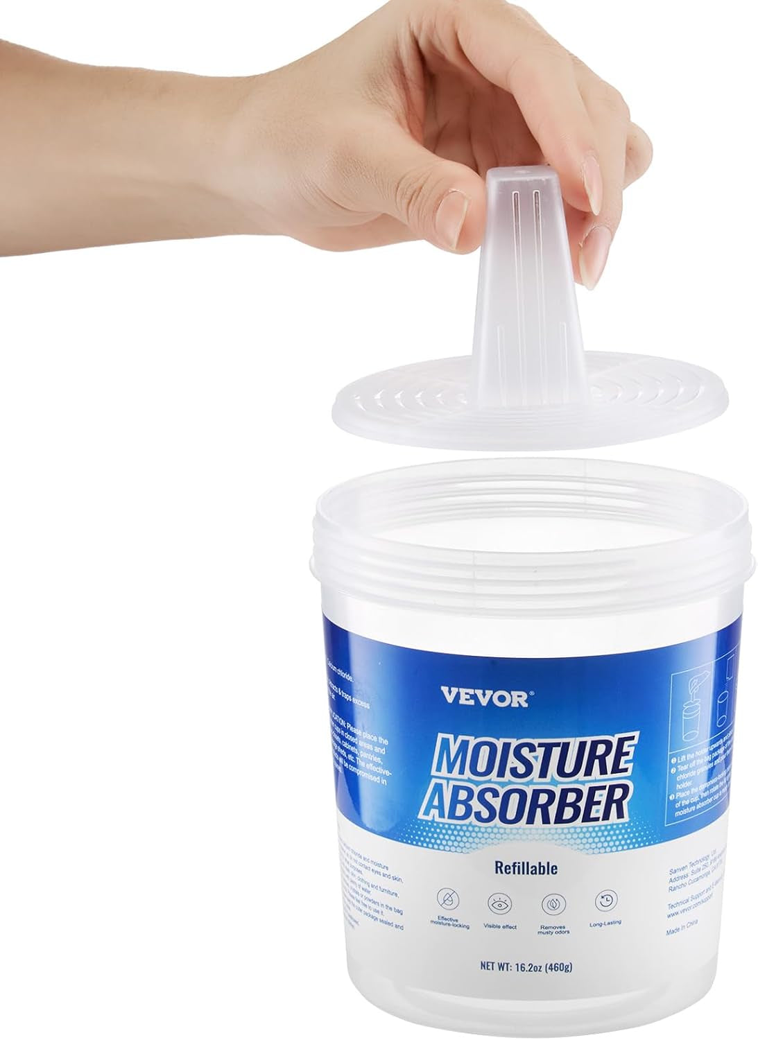 Moisture Absorber Bucket, 2 Packs 16.2 Oz Hi-Capacity Moisture Absorber Bucket