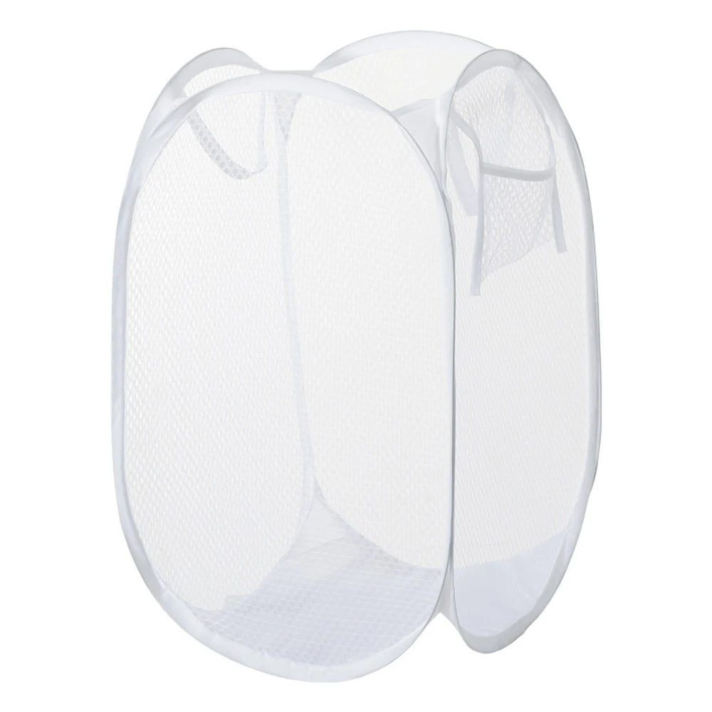 Laundry Basket Cotton Linen Foldable Laundry Hamper Waterproof Organizer Bucket Clothes Toys Large Capacity Home Storage Basket