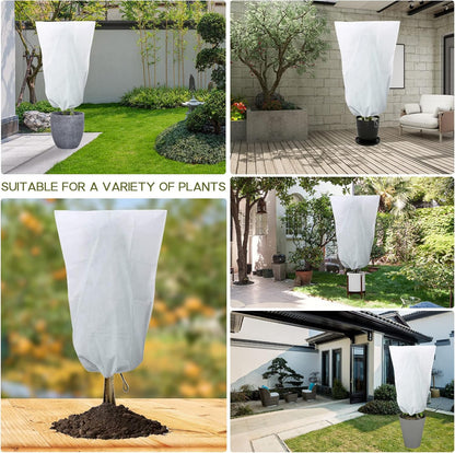 Plant Covers Freeze Protection, Planket Frost Protection Plant Cover, Plant Covers, Plant Freeze Covers, Plant Freeze Protection Cover for Winter, Plant Covers - 24 × 32” - 2 Packs