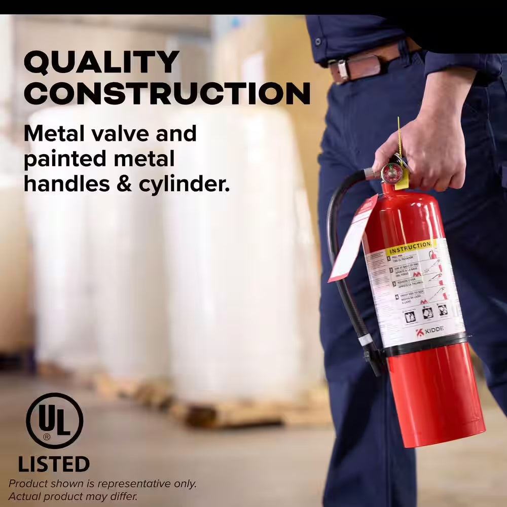 Pro 210 Rechargeable 2-A:10-B:C Class ABC 4 Lb. Fire Extinguisher 21030918