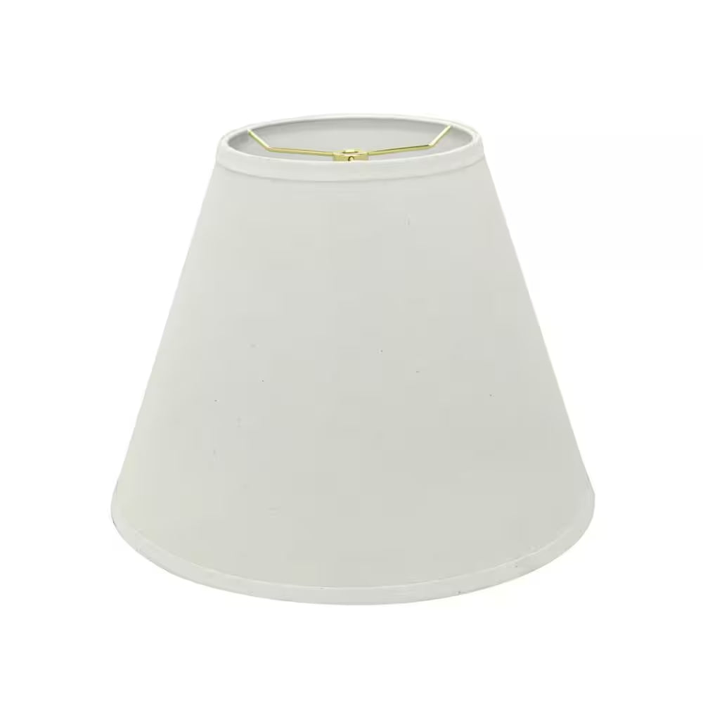14 In. X 11 In. off White Hardback Empire Lamp Shade