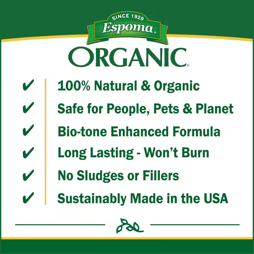 Holly Tone Fertilizer 27 Lb. Organic Evergreen and Azalea Tree Fertilizer Plant Food 4-3-4