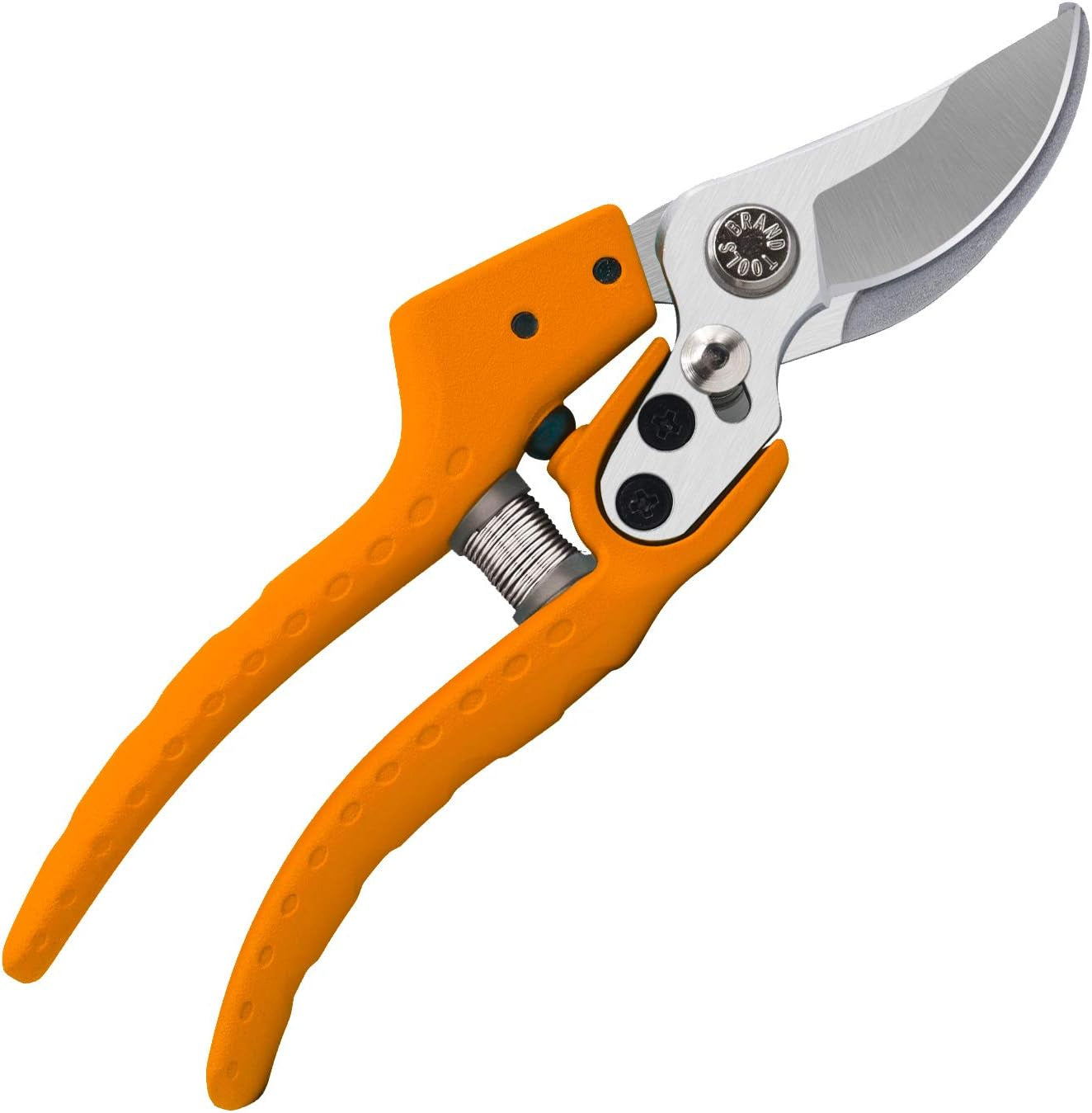 Will'S Sword Professional Sharp Pruners, Garden Pruners, Tree Trimmers Secateurs, Bypass Pruning Shears, Secateurs, Hand Pruner, Garden Shears, Gardening Shears Clippers for Plants (Orange Shears)