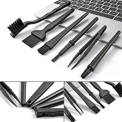 8 PCS Laptop Cleaning Kit Portable Cleaning Brush Nylon Brush Machine Cleaning Brush Razor Cleaning Brush Keyboard Cleaning Kit