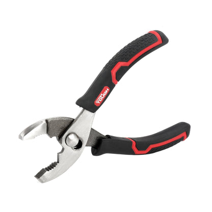 6-Inch Slip Joint Pliers with Ergonomic Soft Grip Handles
