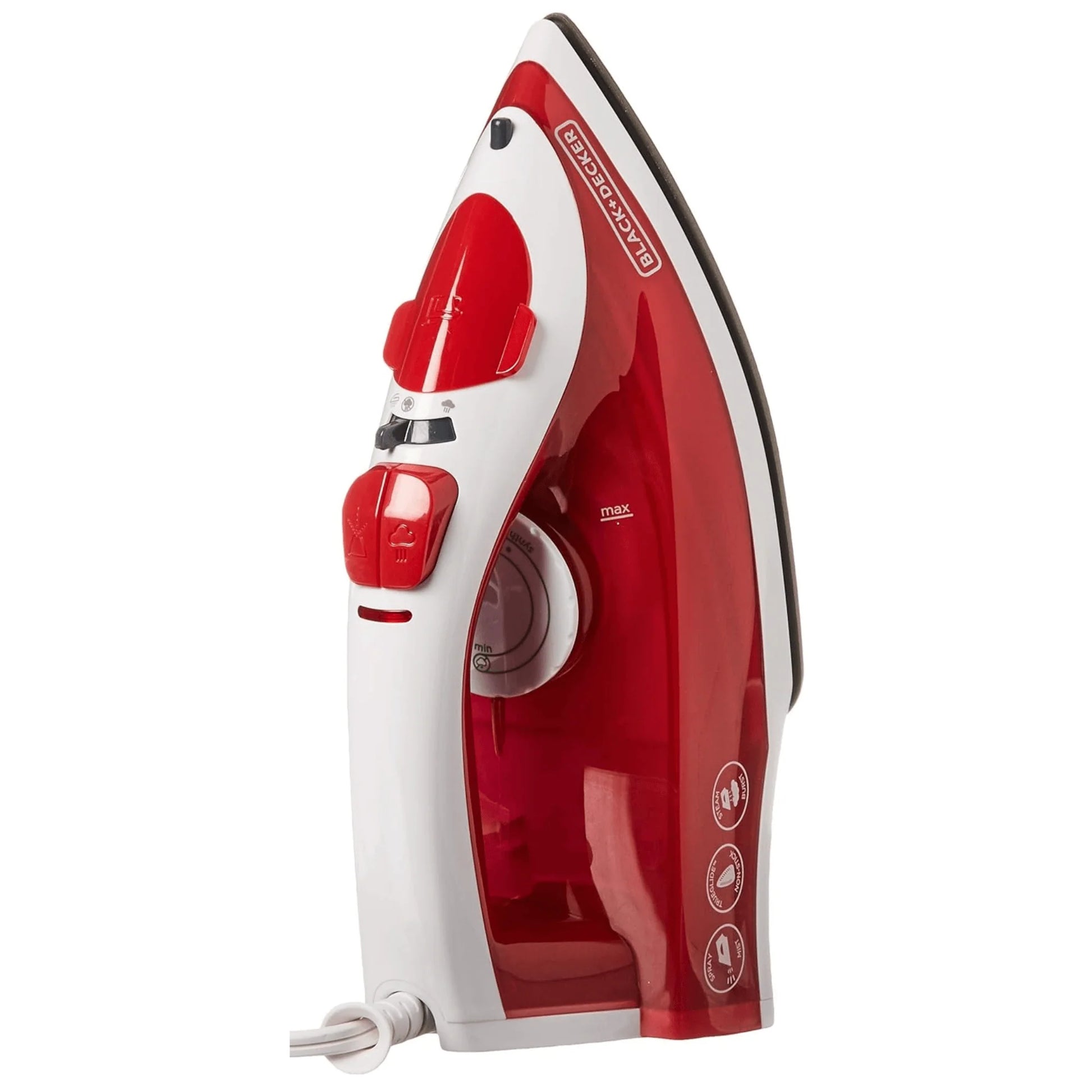 Black & Decker Variable Control Compact Trueglide Premium Nonstick Iron - REFURBISHED