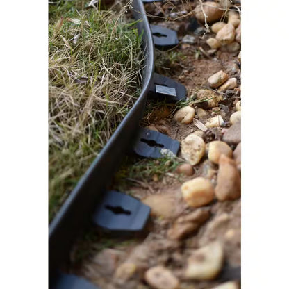 100 Ft. Heavy-Duty No-Dig Plastic Landscape Edging
