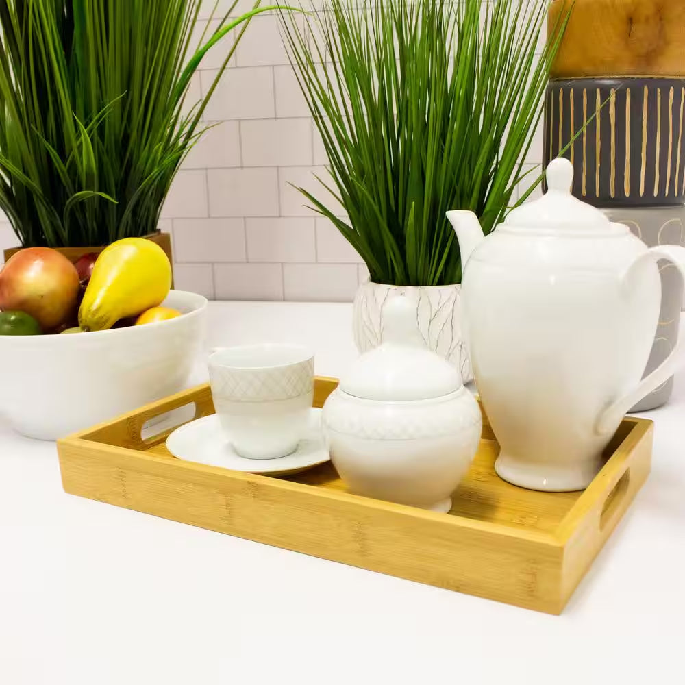 14 In. Bamboo Tray