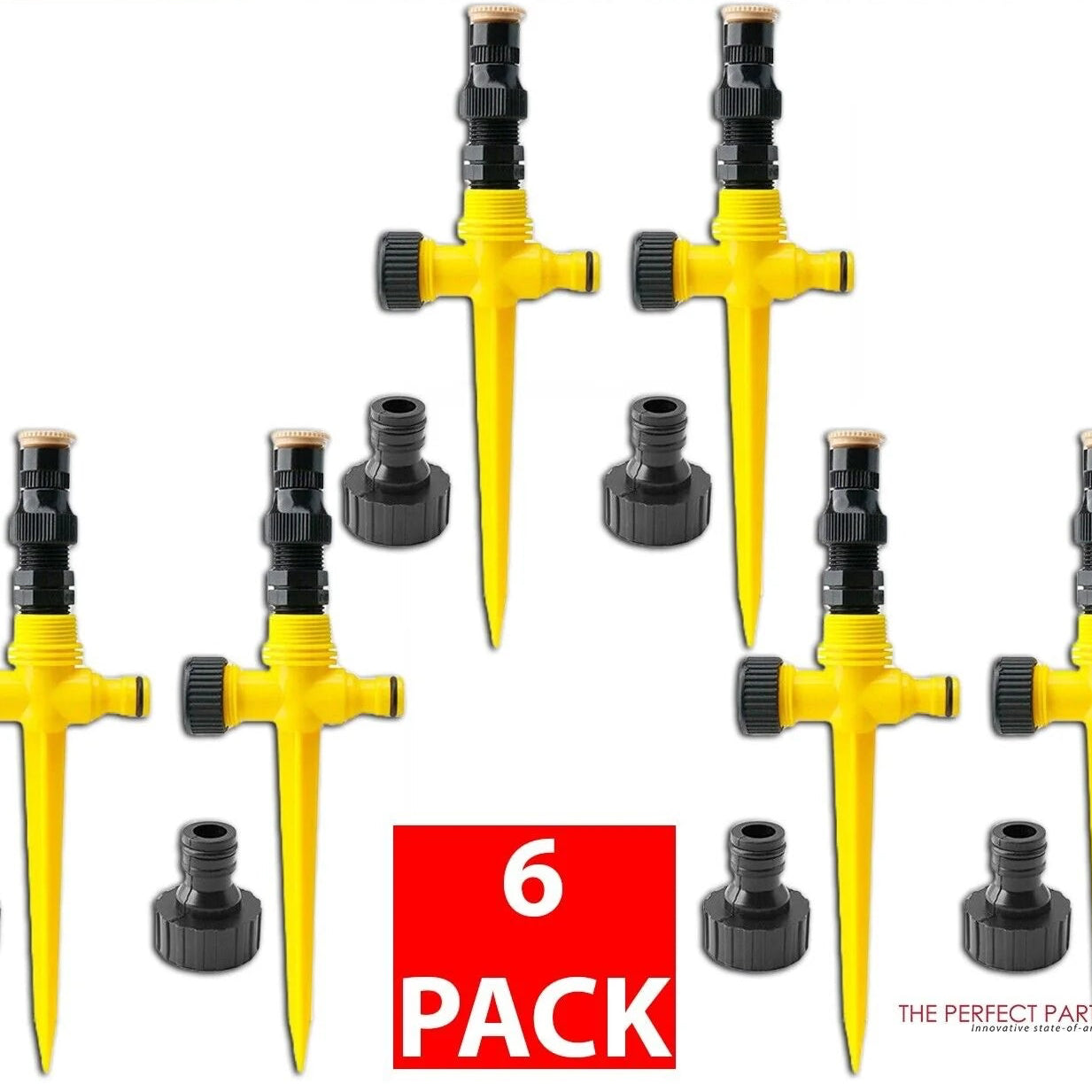 360° Rotation Auto Irrigation System Garden Lawn Sprinkler Patio save Water USA