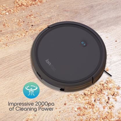 Smartclean 2000 Robovac, Multi-Surface Pet-Friendly Smart Mapping Robot Vacuum Cleaner with Wi-Fi and App/Remote Control, Model #7687