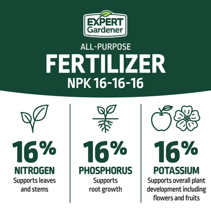 All Purpose Plant Food Fertilizer 16-16-16, 20 Lb.