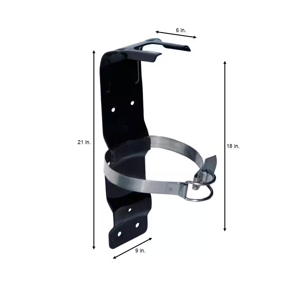 Steel Fire Extinguisher Cabinet Mount for 2.5 Lb. Fire Extinguisher, 896698R