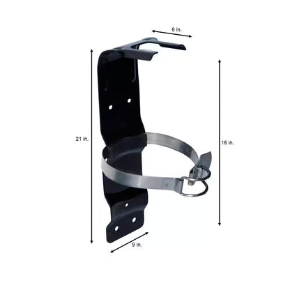 Steel Fire Extinguisher Cabinet Mount for 2.5 Lb. Fire Extinguisher, 896698R