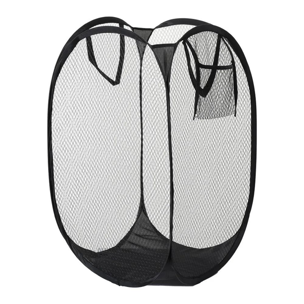 Laundry Basket Cotton Linen Foldable Laundry Hamper Waterproof Organizer Bucket Clothes Toys Large Capacity Home Storage Basket