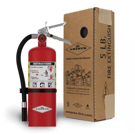 3-A:40-B:C 5 Lbs. ABC Dry Chemical Fire Extinguisher