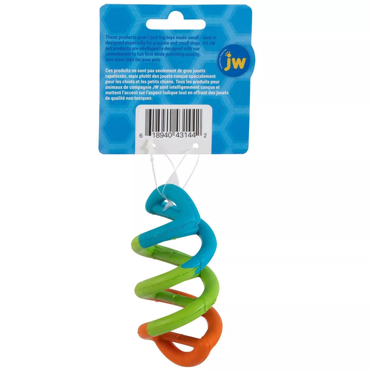 JW Pet Tug-Ee Spring Dog Toy - S
